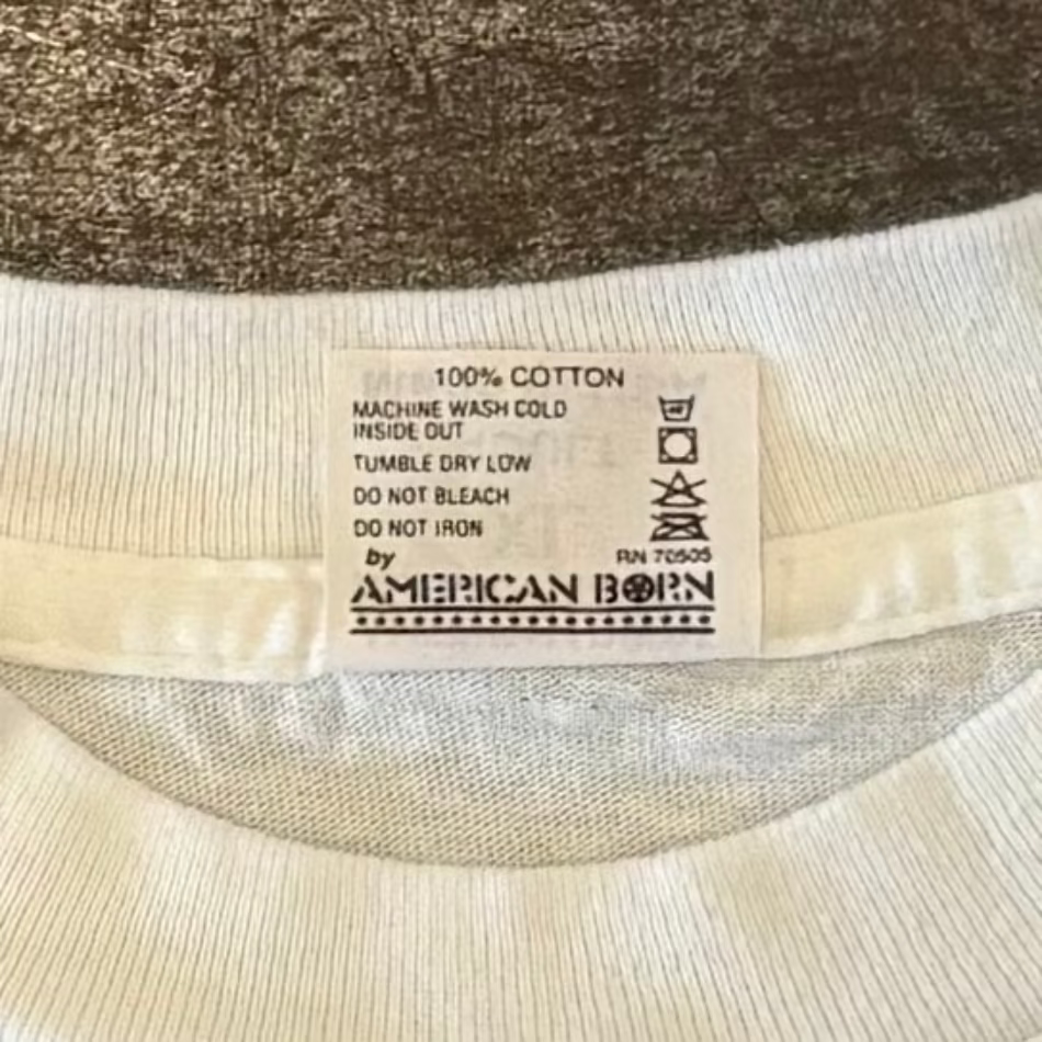 90's AMERICAN BORN Malboro バックプリントTシャツ 企業T 白(XL)/A6440T-SO