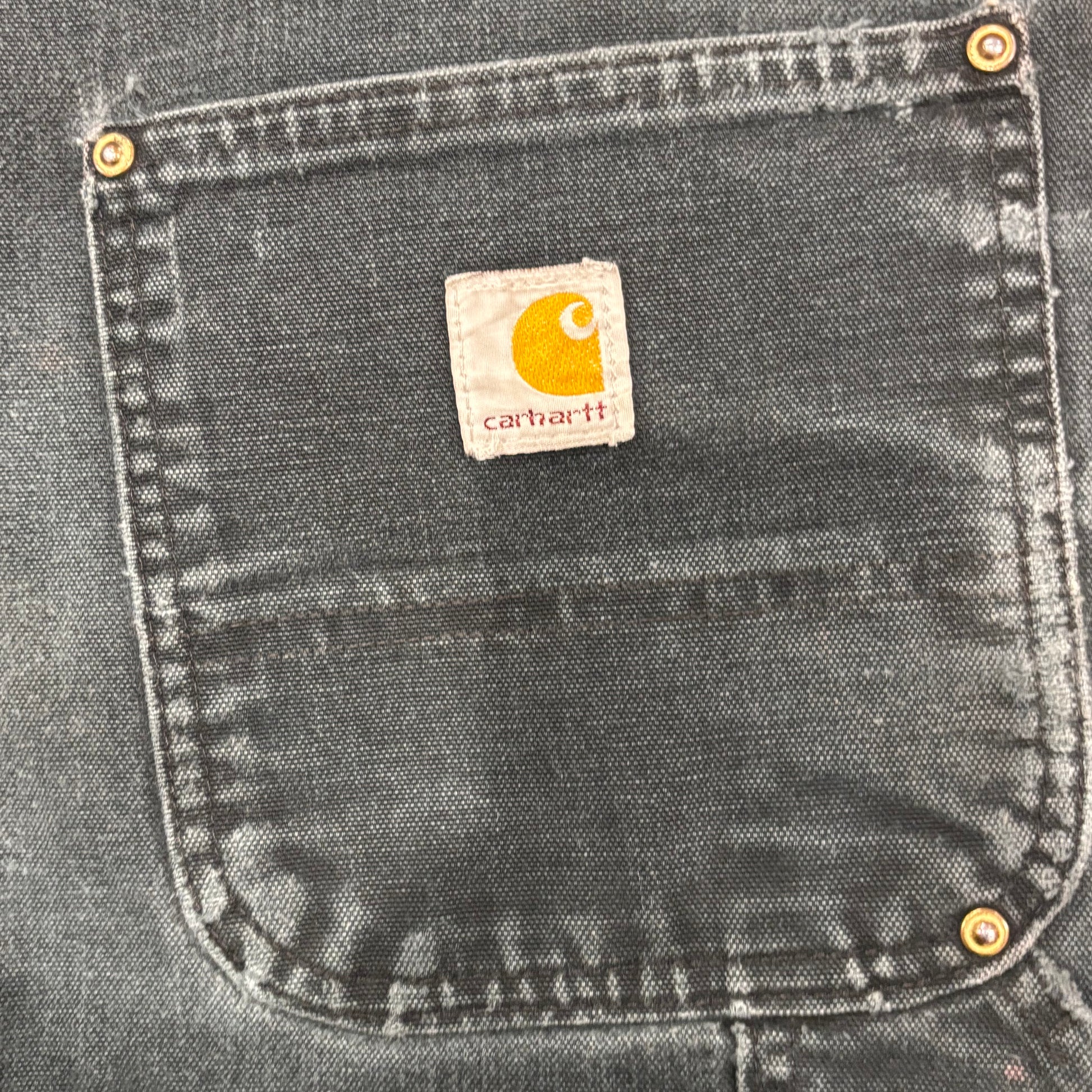 00's Carhartt カーハート ダブルニー ブラック (サイズ不明