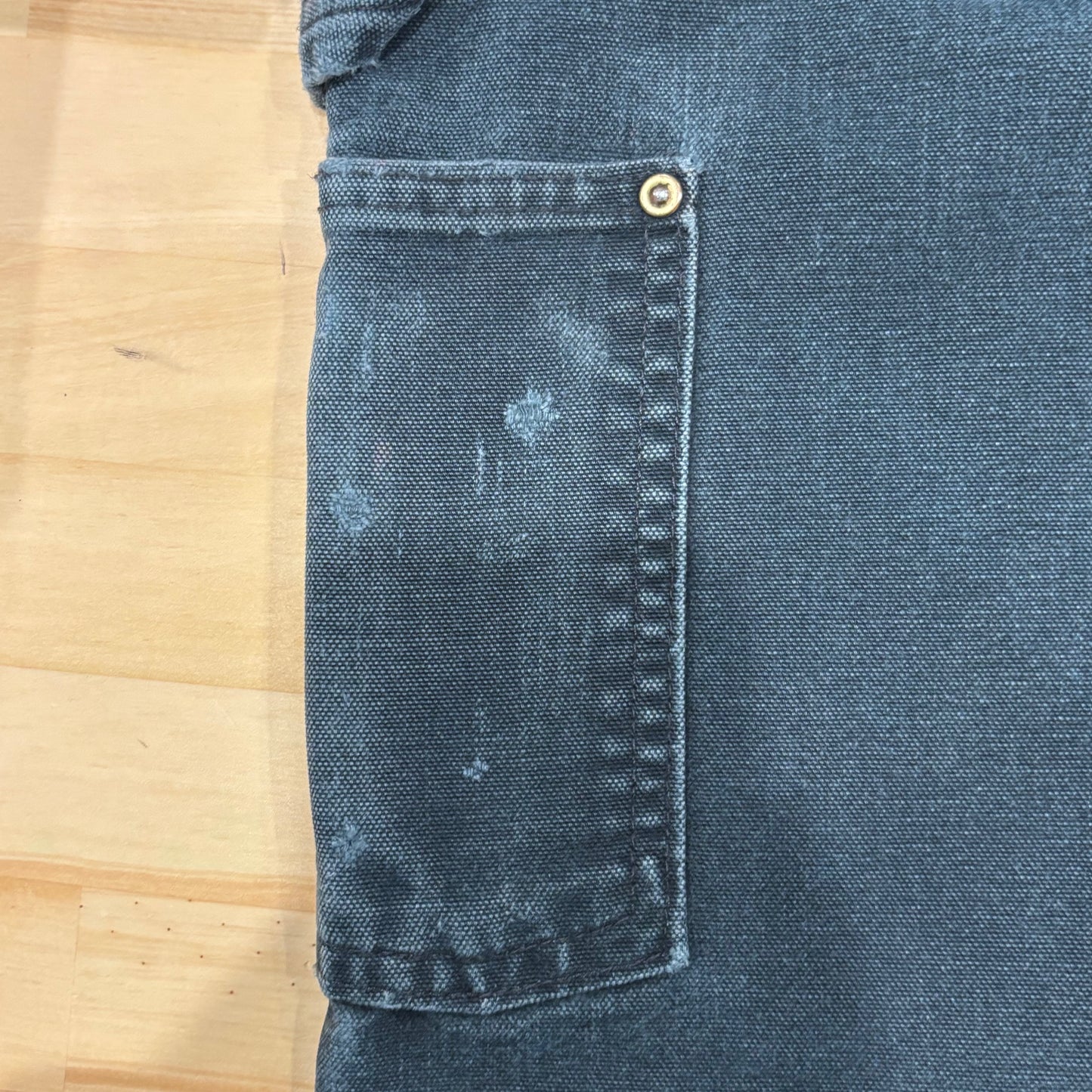 00's Carhartt カーハート ダブルニー ブラック (サイズ不明)/A8361P-SO