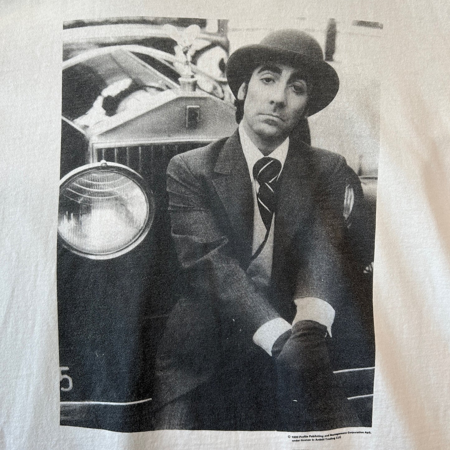 90's The Who ドラマー Keith Moon(キース・ムーン) フォトTシャツ バンドTシャツ 白(XL)/C0865T-SO