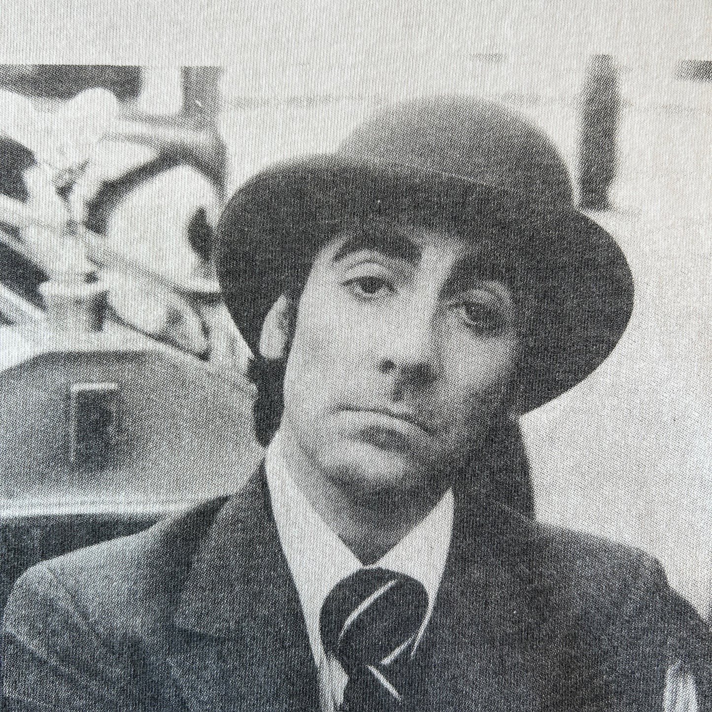 90's The Who ドラマー Keith Moon(キース・ムーン) フォトTシャツ バンドTシャツ 白(XL)/C0865T-SO
