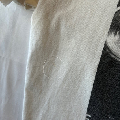 90's The Who ドラマー Keith Moon(キース・ムーン) フォトTシャツ バンドTシャツ 白(XL)/C0865T-SO