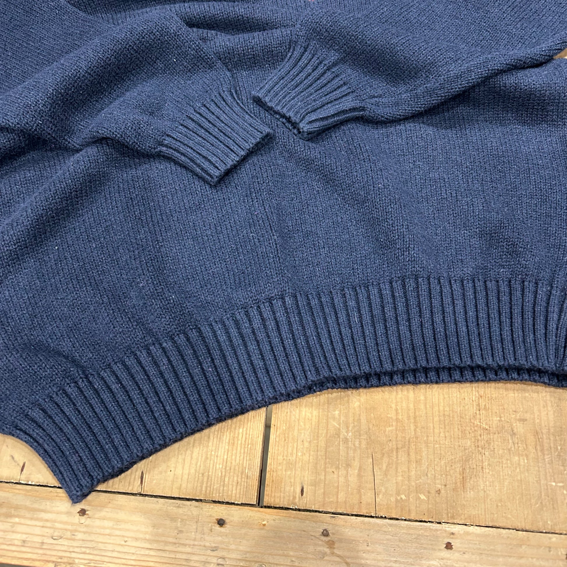 Polo Ralph Lauren ラルフローレン コットンニット 紺(L)/B1414K-SO Polo Ralph Lauren ラルフローレン コットンニット 紺(L)/B1414K-SO