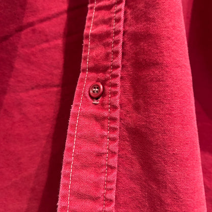 70's Five Brother シャモアクロス シャツ ネルシャツ ワインレッド(XL)/A8651SH-SO