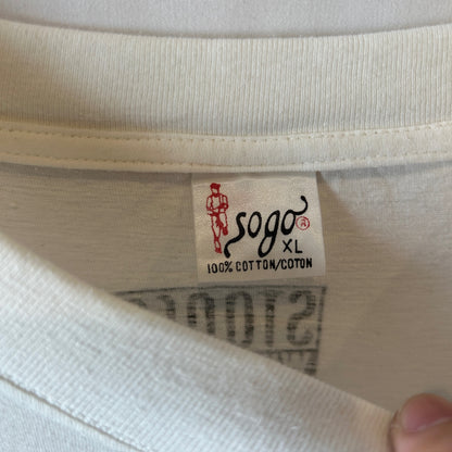 90's Rolling Stones ローリング・ストーンズ Voo Doo Lounge ツアーTシャツ 白(XL)/A1044T-SO