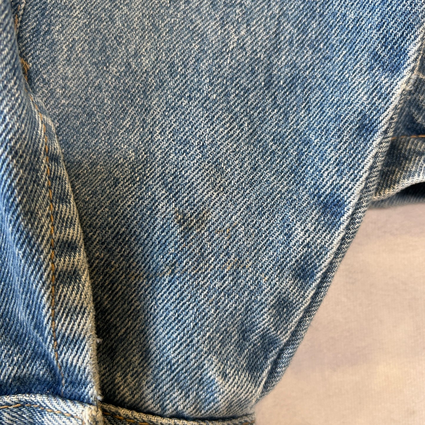 80's Old Stussy デニムトラッカージャケット オールドスケート (L)/B3169J-SO