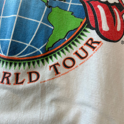 90's Rolling Stones ローリング・ストーンズ Voo Doo Lounge ツアーTシャツ 白(XL)/A1044T-SO