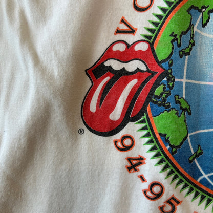 90's Rolling Stones ローリング・ストーンズ Voo Doo Lounge ツアーTシャツ 白(XL)/A1044T-SO