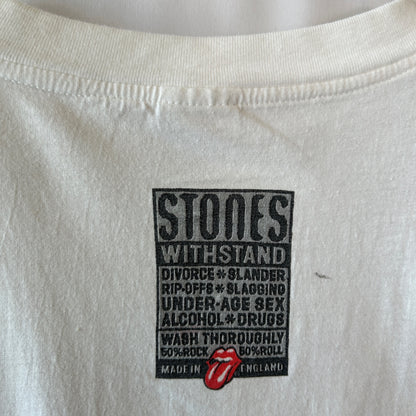 90's Rolling Stones ローリング・ストーンズ Voo Doo Lounge ツアーTシャツ 白(XL)/A1044T-SO
