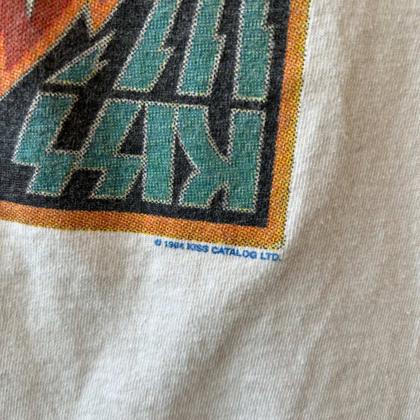 90's KISS キッス ”ROCK AND ROLL OVER" リンガーTシャツ バンドT (L)/A7174T-SO