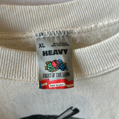 90's M.C.Escher エッシャー アート マルチプリントスウェット 白(XL)/C0188S-SO