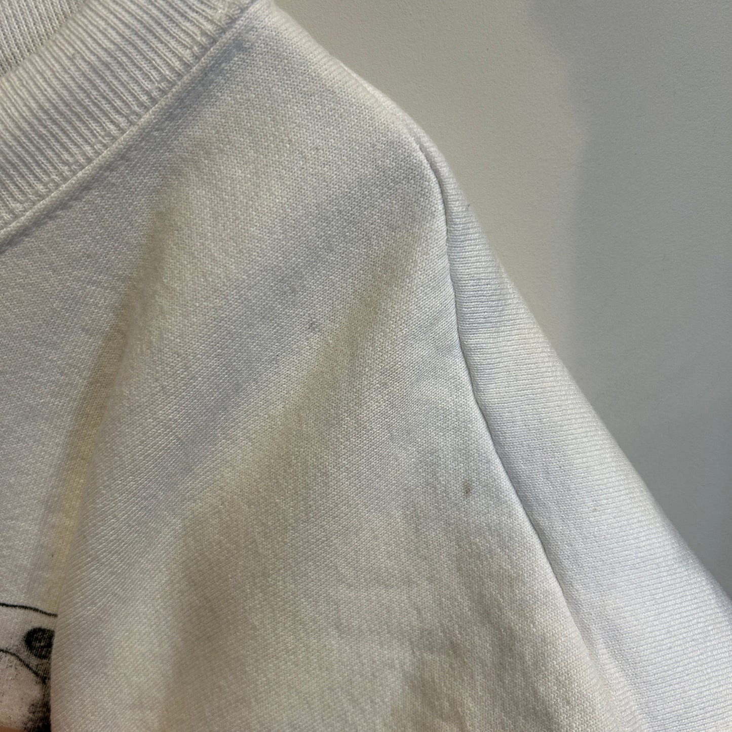 90's M.C.Escher エッシャー アート マルチプリントスウェット 白(XL)/C0188S-SO