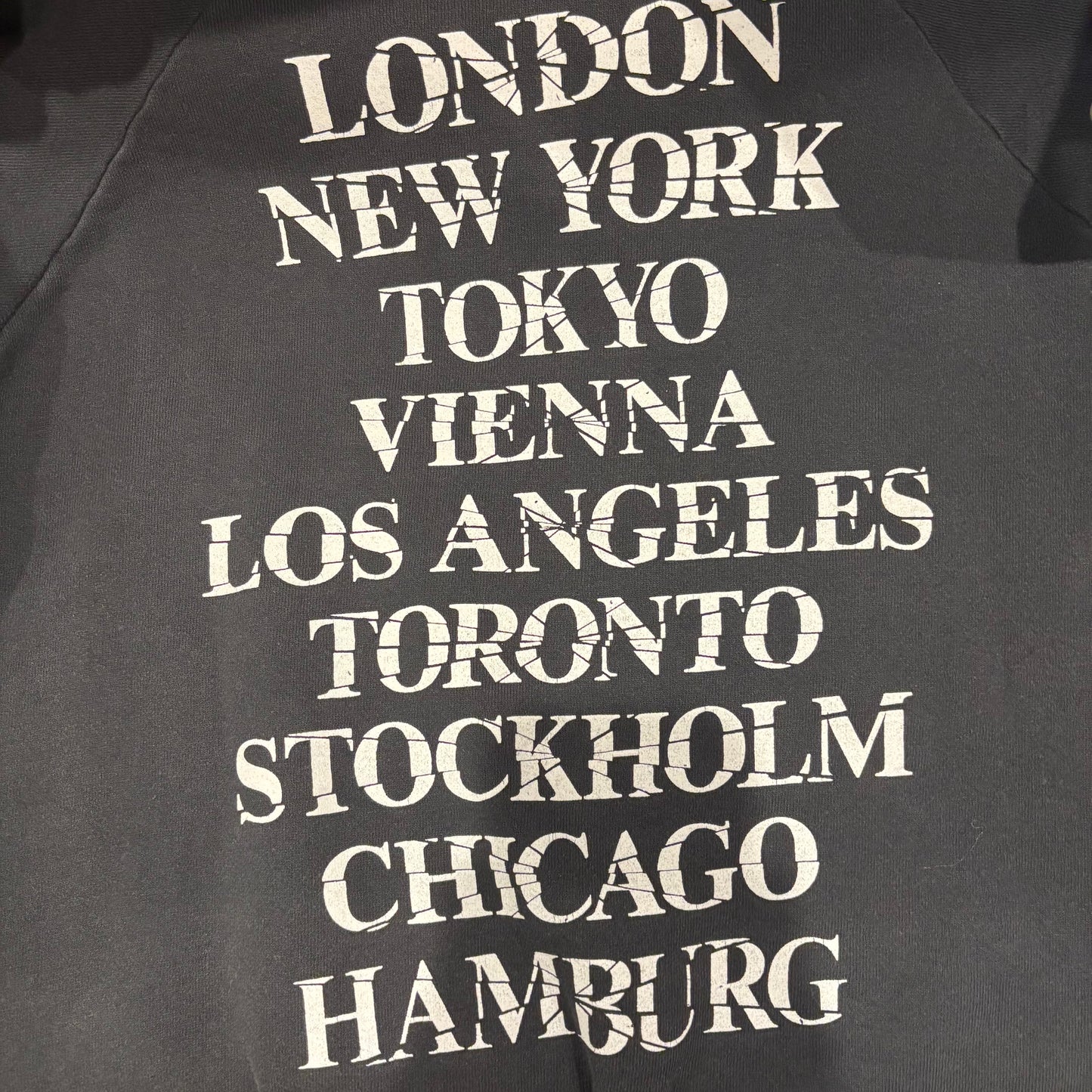 80's Fruit of the loom オペラ座の怪人 ミュージカルスウェット 黒 (XL)/B3156S-SO