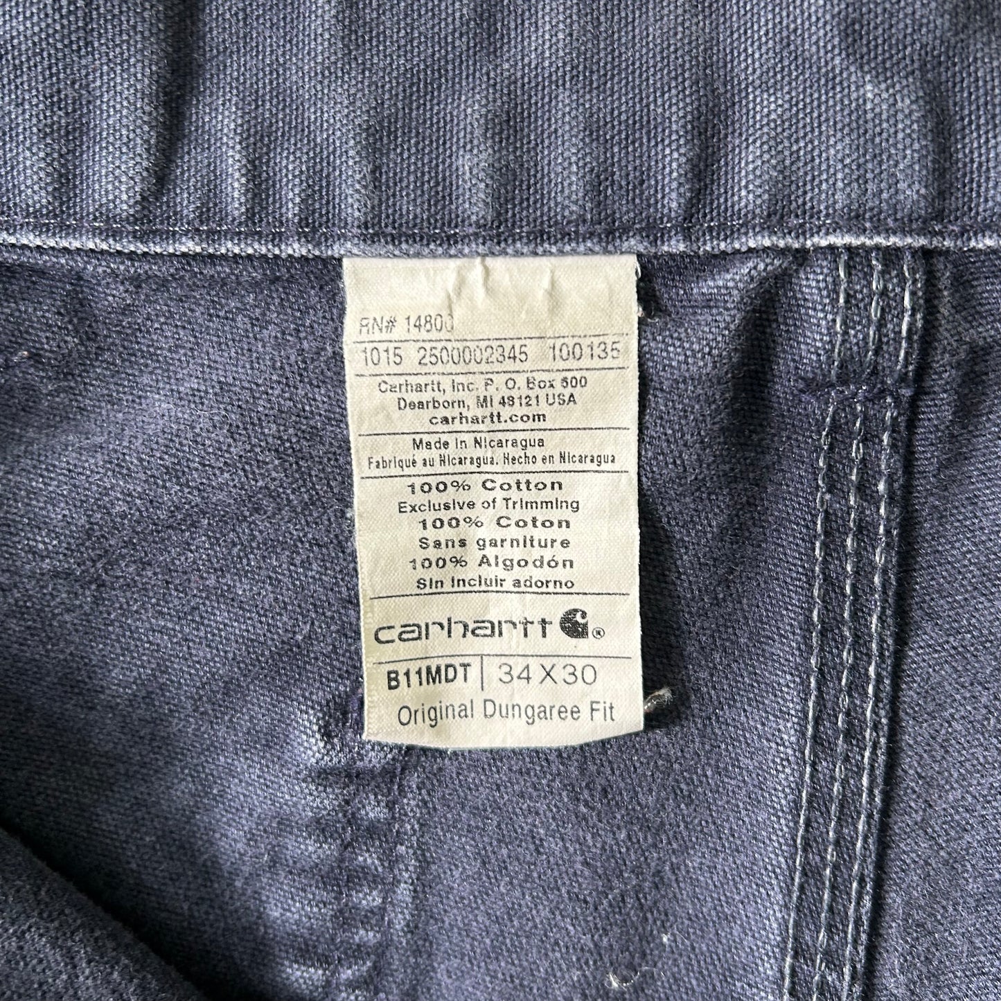 00's carhartt ペインターパンツ リフレクター(34 30)/A2414P-SO