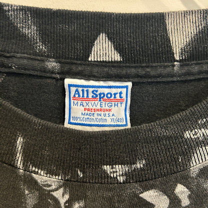 90's All sport ミュージカル CHICAGO フォトプリントTシャツ 黒 (XL)/C1046T-SO