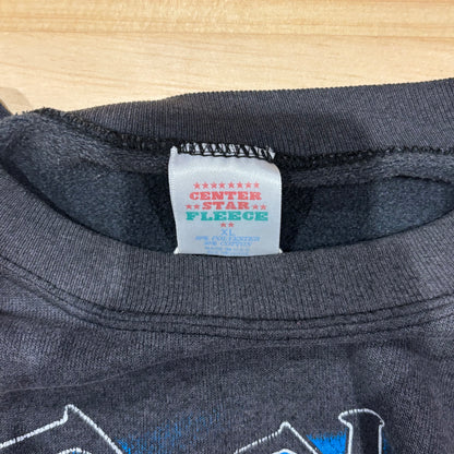90's Center Star "FEEL THE WIND" アメリカンサンダー イーグルプリントスウェット 黒 (XL)/B2356S-SO