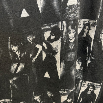 90's All sport ミュージカル CHICAGO フォトプリントTシャツ 黒 (XL)/C1046T-SO