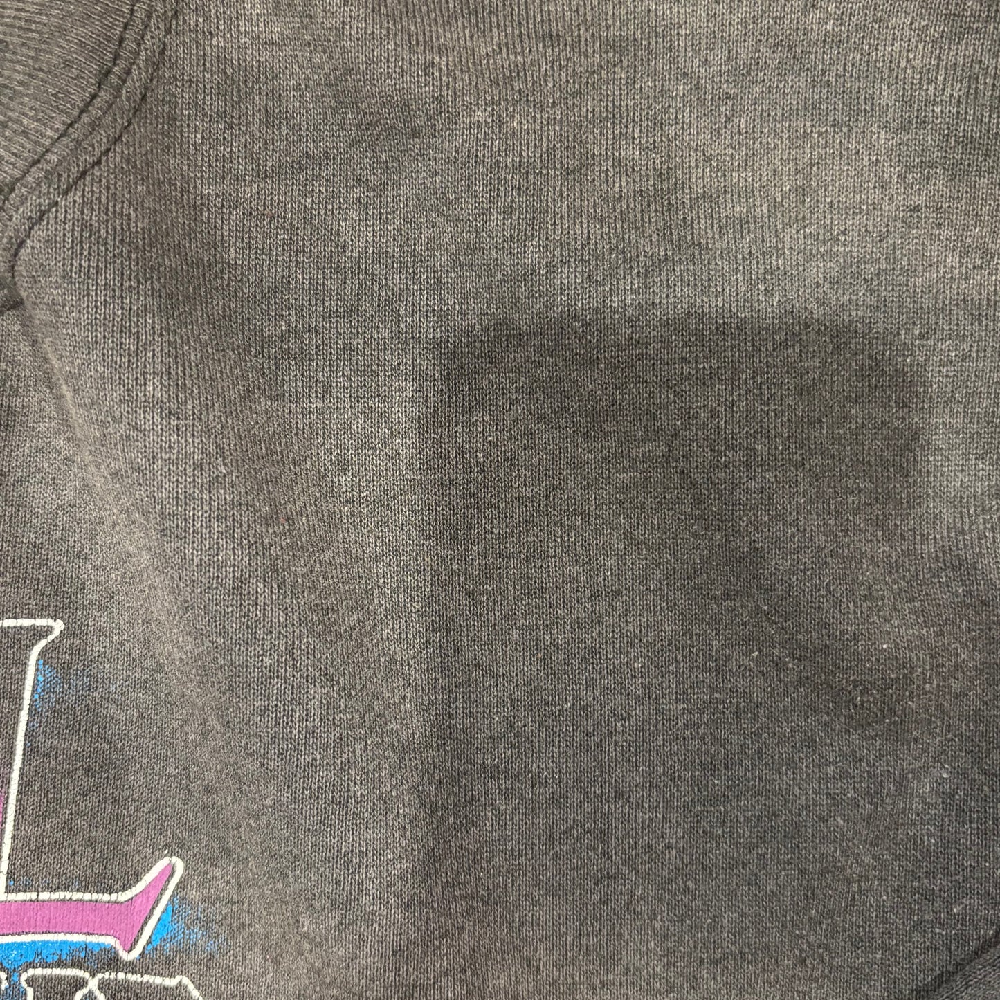 90's Center Star "FEEL THE WIND" アメリカンサンダー イーグルプリントスウェット 黒 (XL)/B2356S-SO