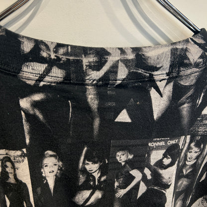 90's All sport ミュージカル CHICAGO フォトプリントTシャツ 黒 (XL)/C1046T-SO