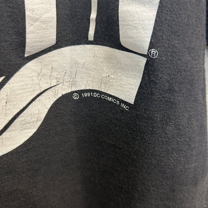 90's BE THERE バットマン DC コミック キャラクターTシャツ 黒 (XL)/A2325T-SO
