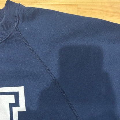 90's Soffe Sweats NAVY ラグランスウェット ミリタリー  紺 (L)/A8537S-SO