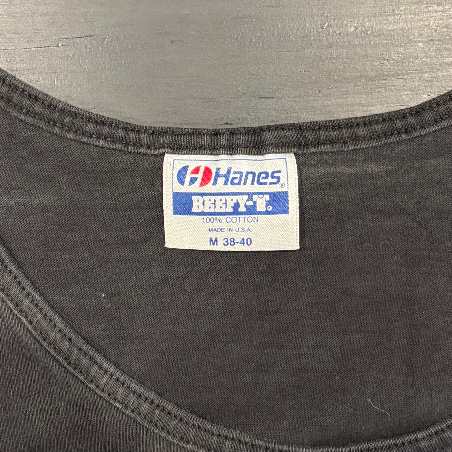 90's Hanes Harley-Davidson タンクトップシャツ 黒 (M)/B2026T-SO