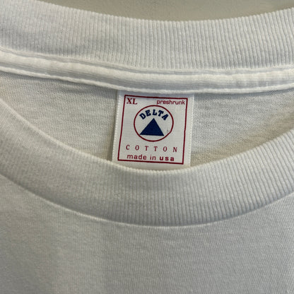 90's Delta 怪獣島の大冒険 キャラクター Tシャツ 白 (XL)/B2736T-SO