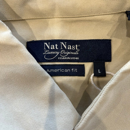 00's Nat Nast シルクシャツ ベージュ (L)/A4356SH-S