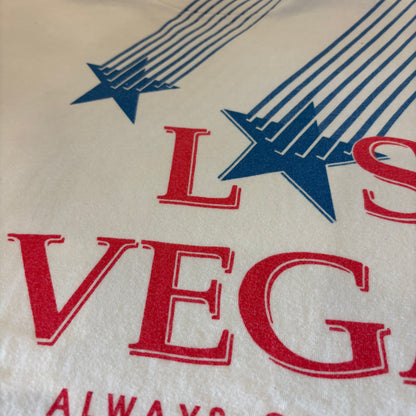 90's ONEITA LAS VEGAS  ALWAYS ON THE MONEY 星プリントT 白（XL )/B1961T-SO