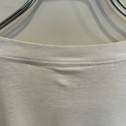 80's Fruit of the loom ディズニー ミッキーマウス キャラクターTシャツ 白 (L)/A6543T-SO