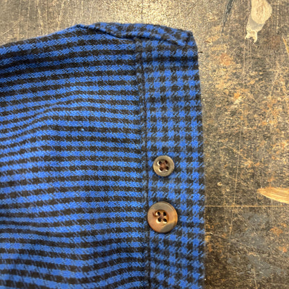90's  L.L.Bean  ギンガムチェックシャツ 青 XL /A8392SH-SO
