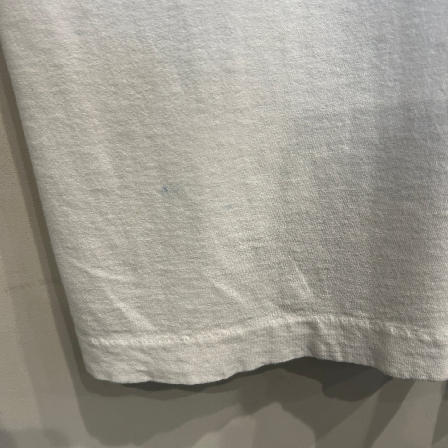80's Fruit of the loom ディズニー ミッキーマウス キャラクターTシャツ 白 (L)/A6543T-SO