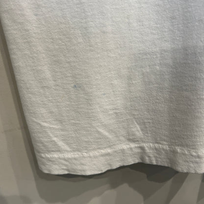 80's Fruit of the loom ディズニー ミッキーマウス キャラクターTシャツ 白 (L)/A6543T-SO