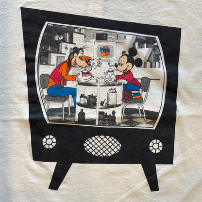 00's Wolt Disney World ミッキー&グーフィー 白 (XL)/B2375T-SO