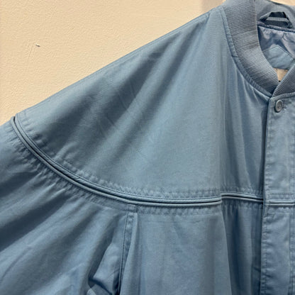 80-90's Guy Loren グレッグ・ローレン カップショルダージャケット ダービー サックスブルー (M)/A8161J-SO