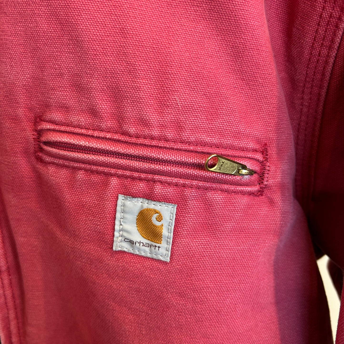 00's Carhartt カーハート シエラジャケット レディース ピンク系 (M)/A9791J-SO