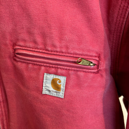 00's Carhartt カーハート シエラジャケット レディース ピンク系 (M)/A9791J-SO