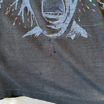 80's Poison ポイズン Live Tシャツ バンドT 黒/A2747T-SO