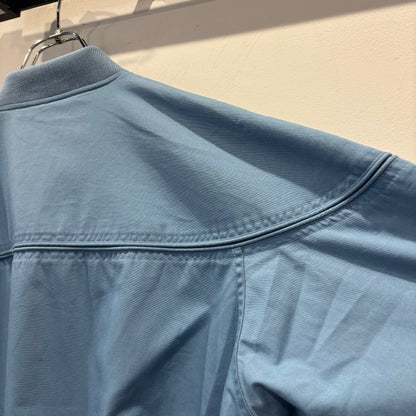 80-90's Guy Loren グレッグ・ローレン カップショルダージャケット ダービー サックスブルー (M)/A8161J-SO