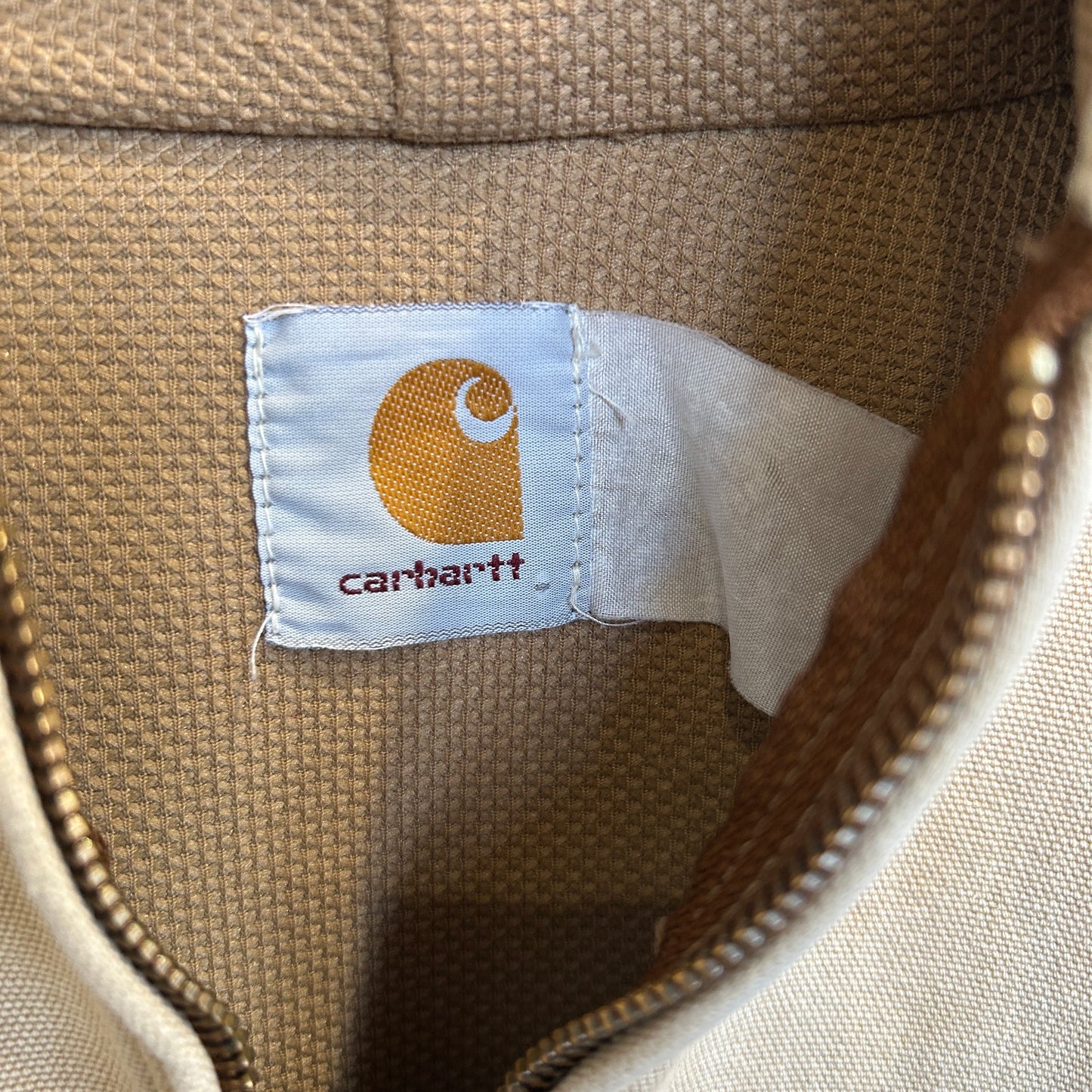 90's Carhartt カーハート アクティブジャケット ベージュ系 (サイズ不明)/A9811J-SO