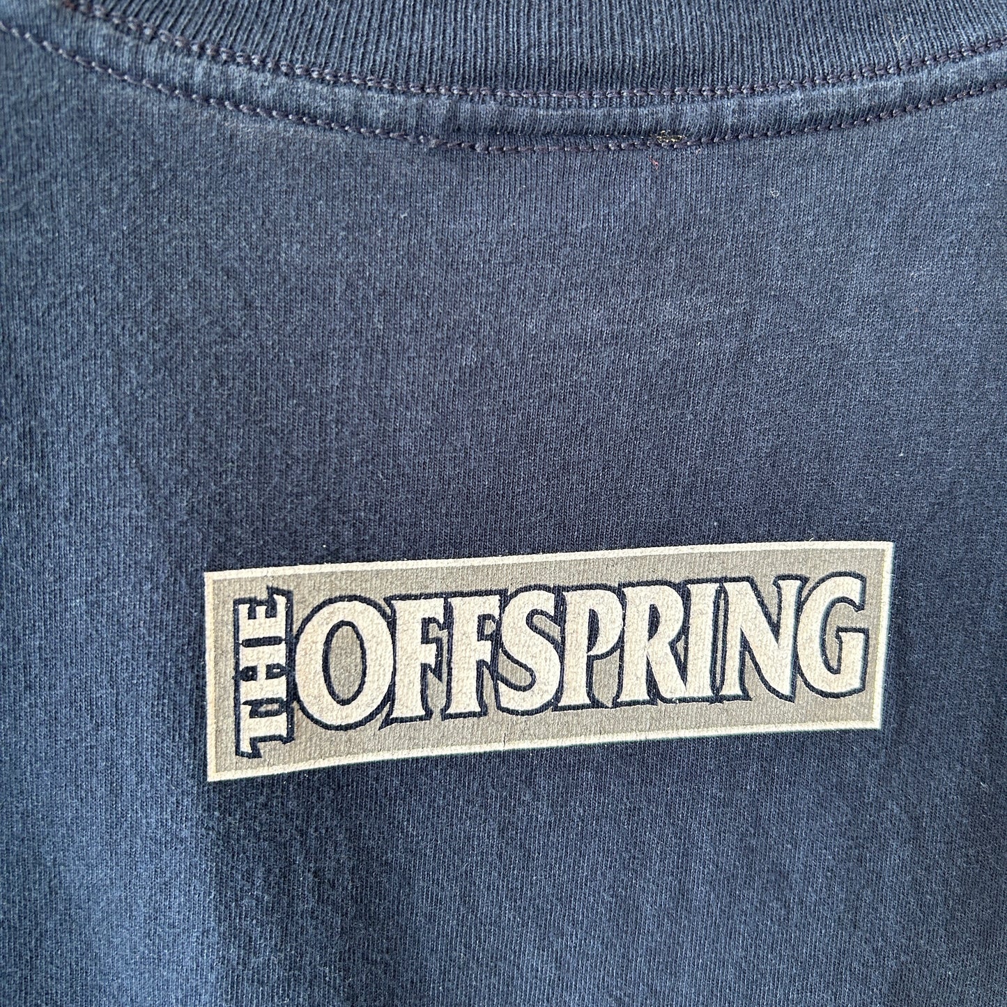 90's The Offspring オフスプリング "Pretty Fly" バンドTシャツ Americana giant ネイビー(L)/A2745