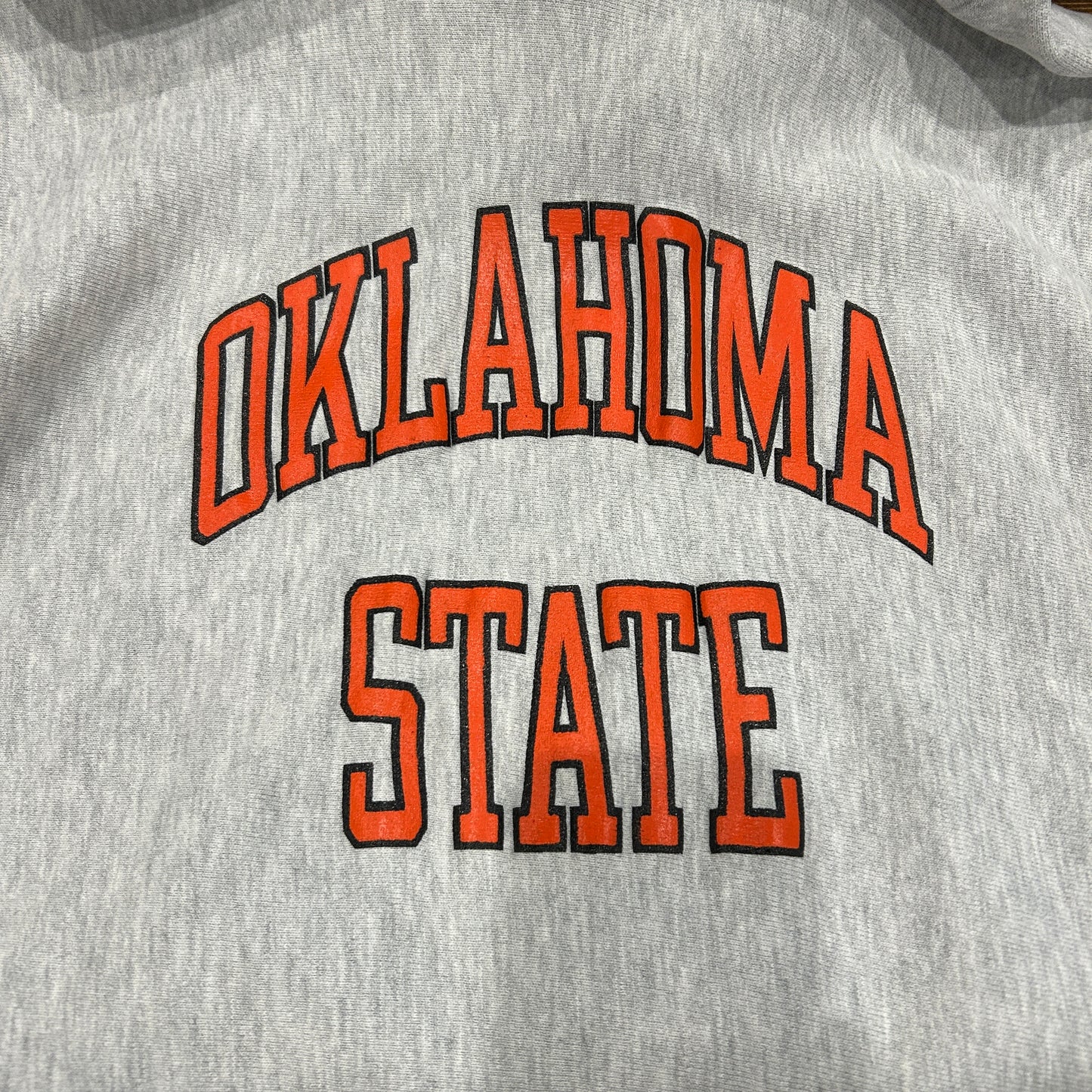 80's champion reverse weave "OKLAHOMA STATE" チャンピオン リバースウィーブ グレー (XXL)/A6616S-SO