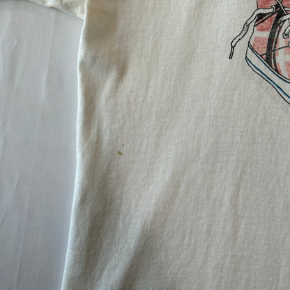 90's Van Halen　ヴァン・ヘイレン 1993　ツアーTシャツ バンドT 白 (L)/A3687T-SO