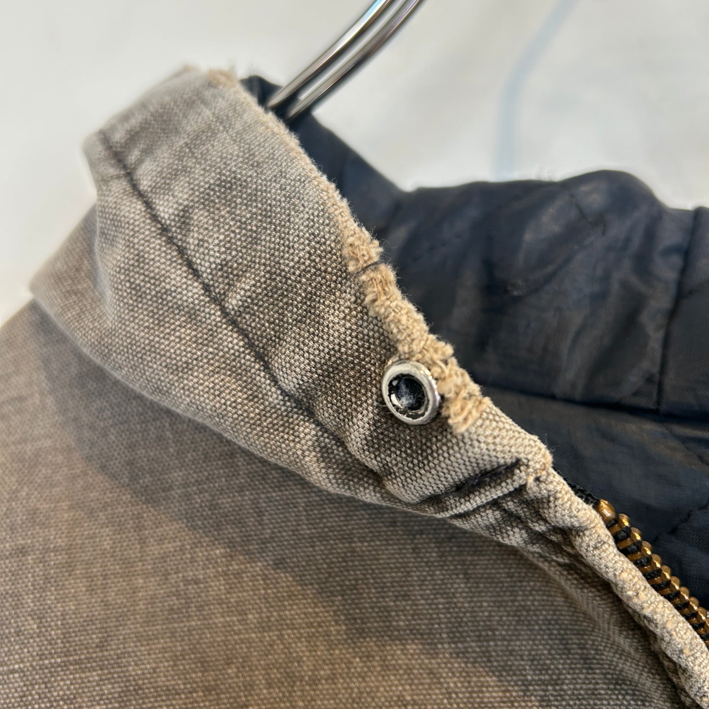 90's Carhartt カーハート アクティブジャケット フェード  ブラウン(L)/B3408J-SO