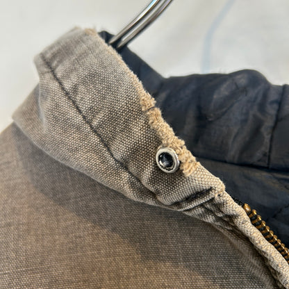 90's Carhartt カーハート アクティブジャケット フェード  ブラウン(L)/B3408J-SO
