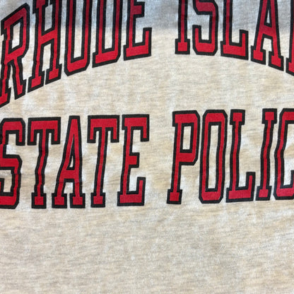 90's Champion RHODE ISLAND STATE POLICE Tシャツ 白 (XL)/A4104T-SO