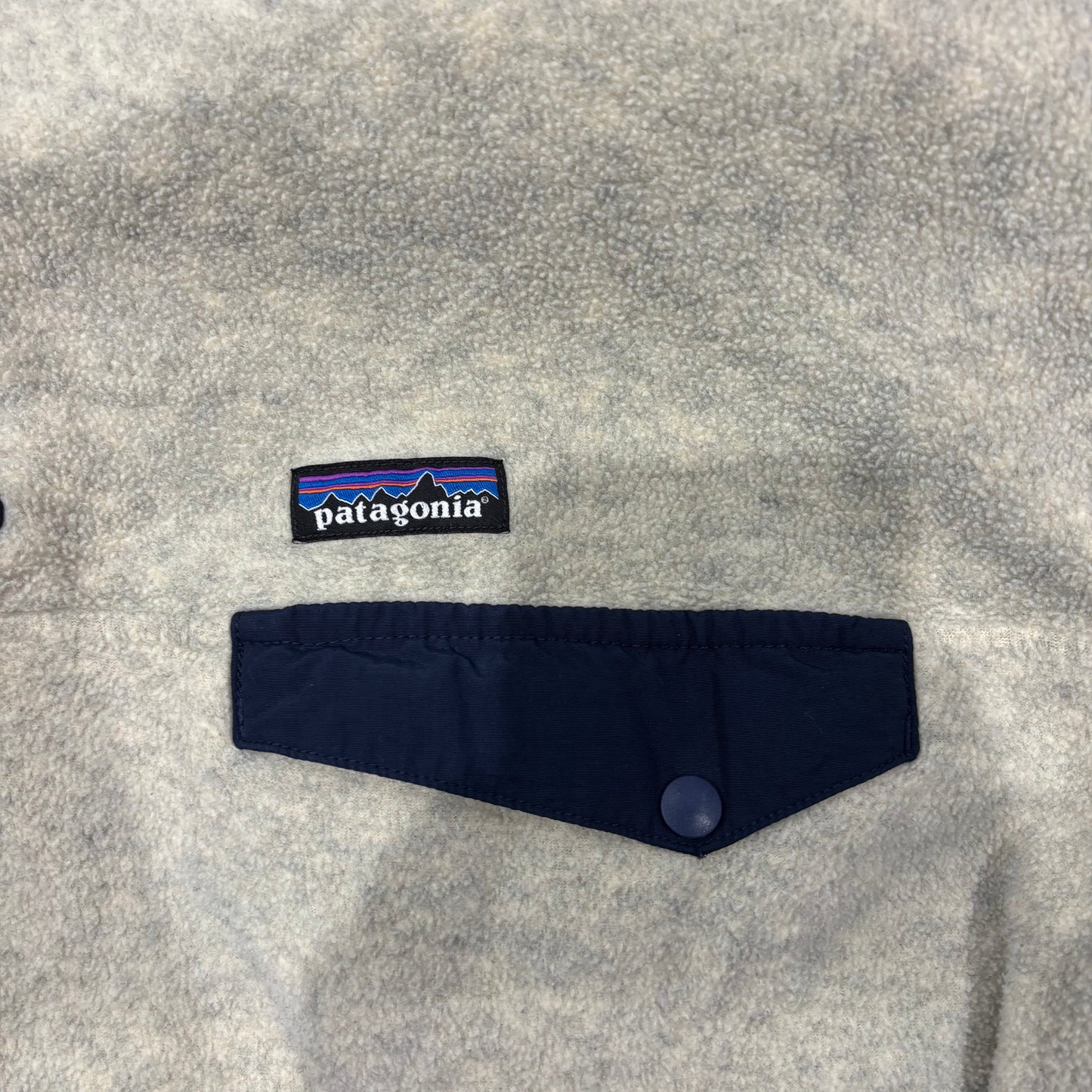 00's Patagonia シンチラスナップT フリースジャケット オートミール (L)/B3160F-SO
