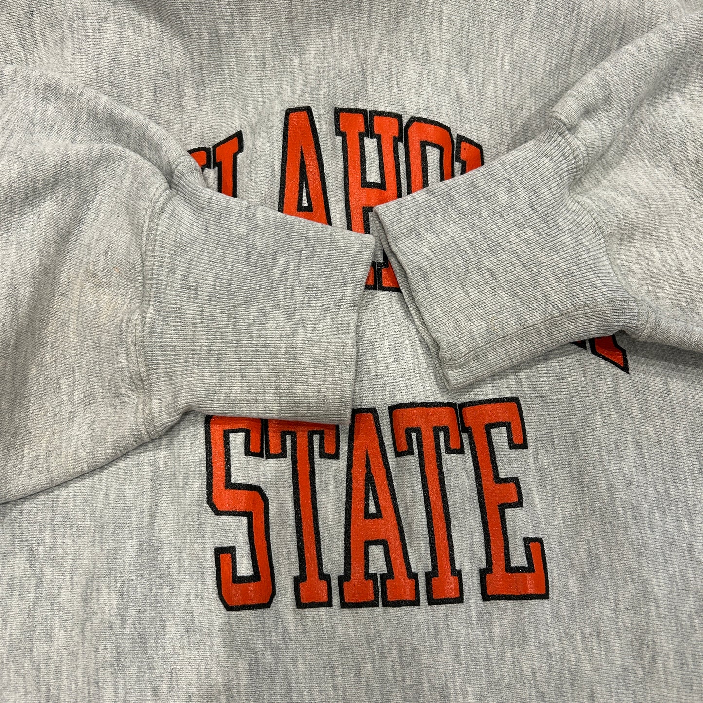 80's champion reverse weave "OKLAHOMA STATE" チャンピオン リバースウィーブ グレー (XXL)/A6616S-SO