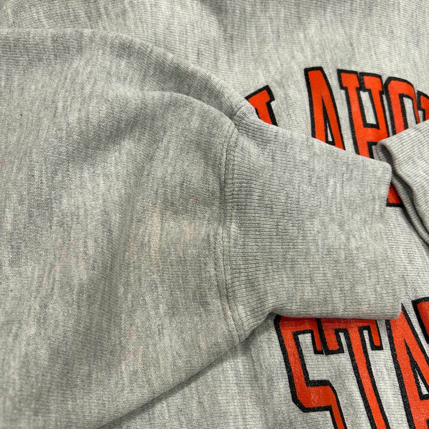 80's champion reverse weave "OKLAHOMA STATE" チャンピオン リバースウィーブ グレー (XXL)/A6616S-SO