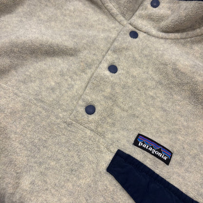 00's Patagonia シンチラスナップT フリースジャケット オートミール (L)/B3160F-SO